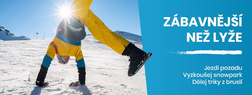 Zábavnější než lyže